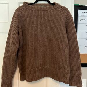 C.C. Filson Co. 100% Lambswool Brown Sweater